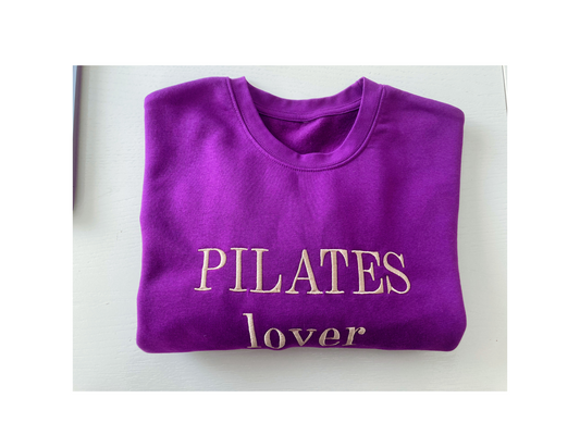 FELPA POP PILATES LOVER